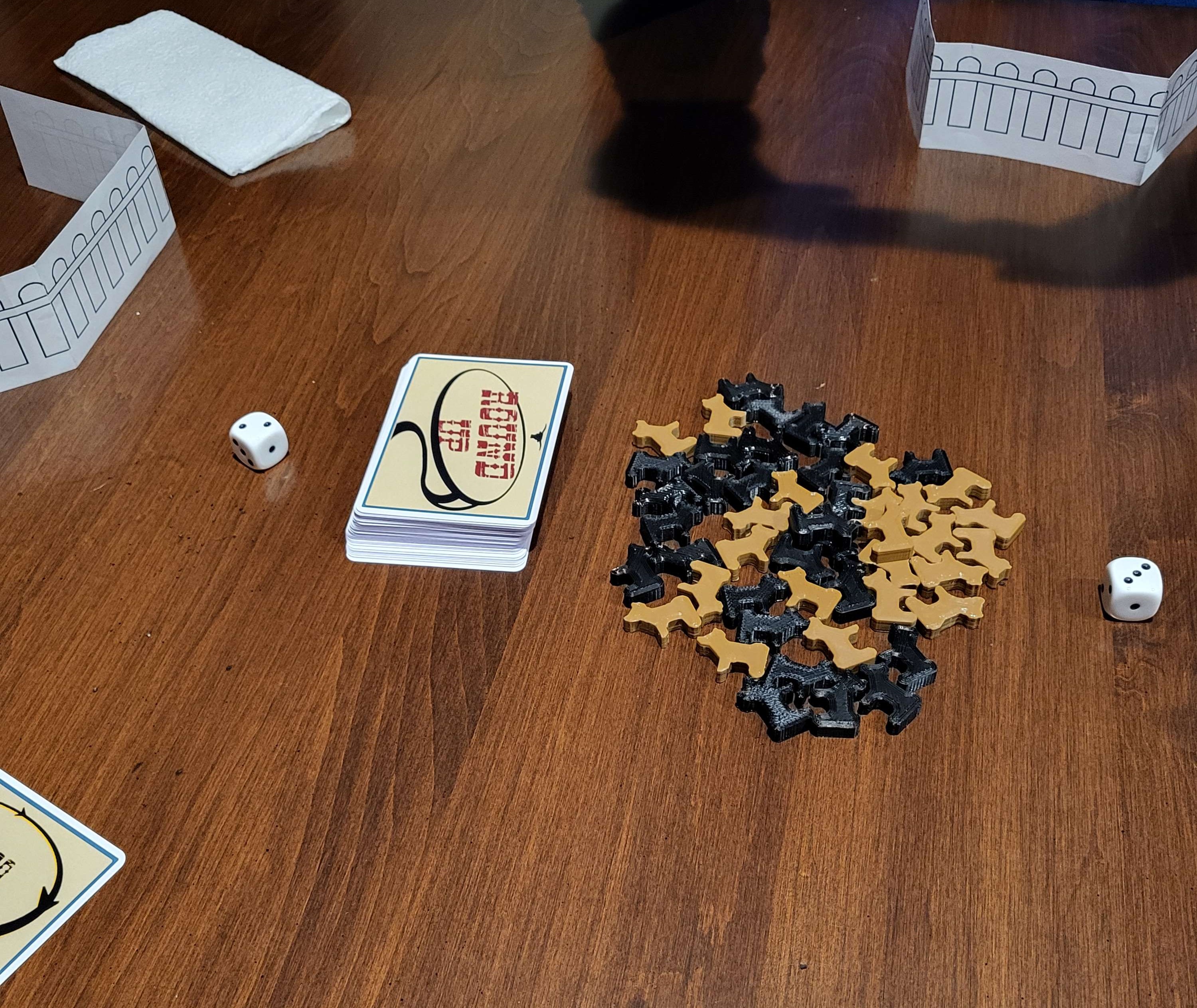 Round Up! being played