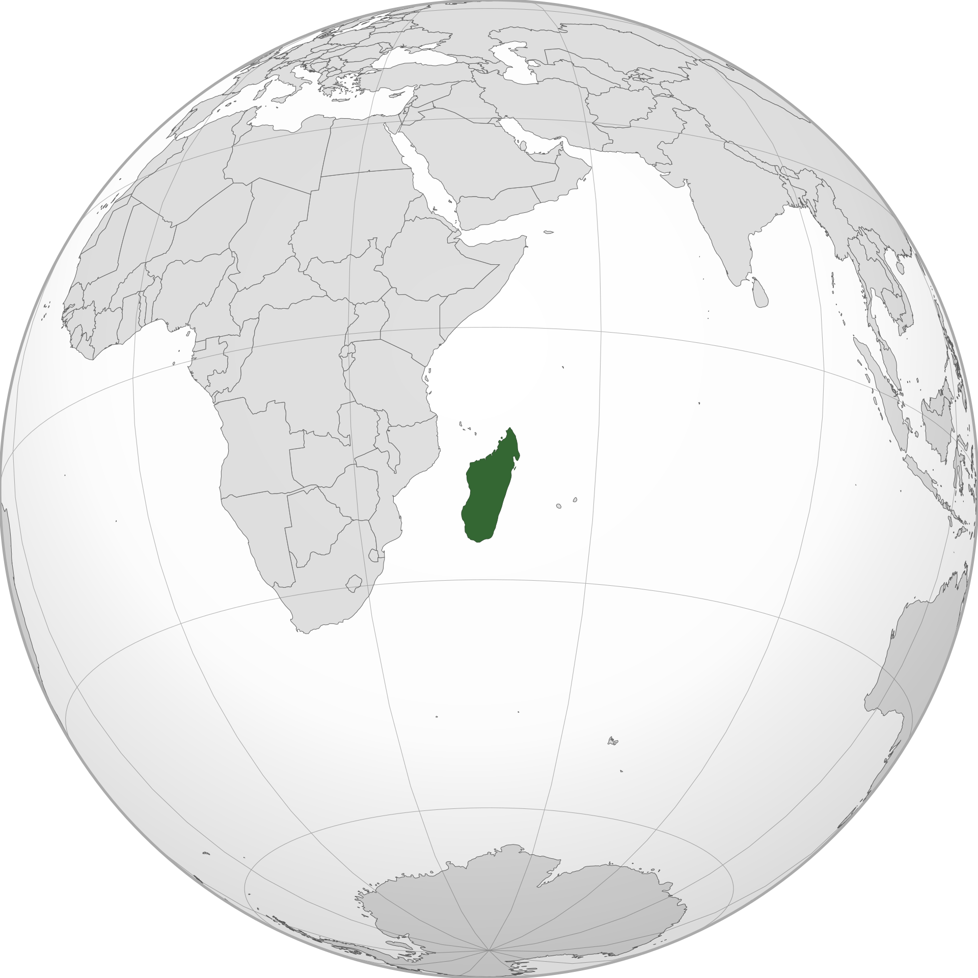 Madagascar's Location